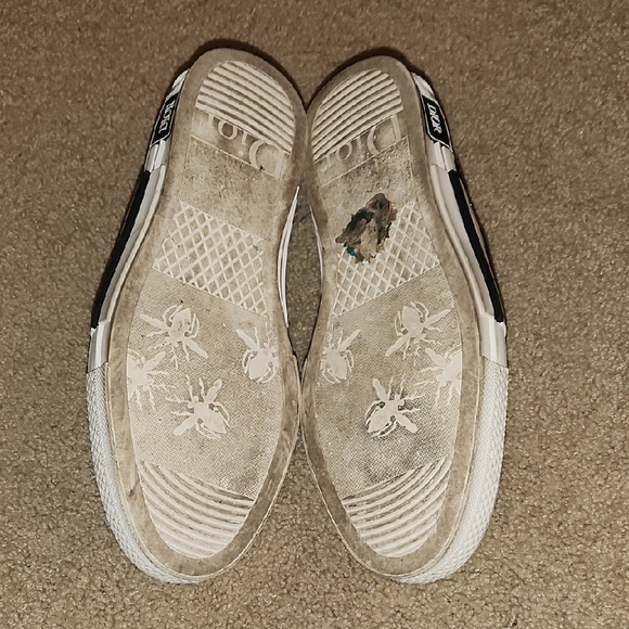 Used dior b22 black - Gem Used Dior Black and White Sneakers